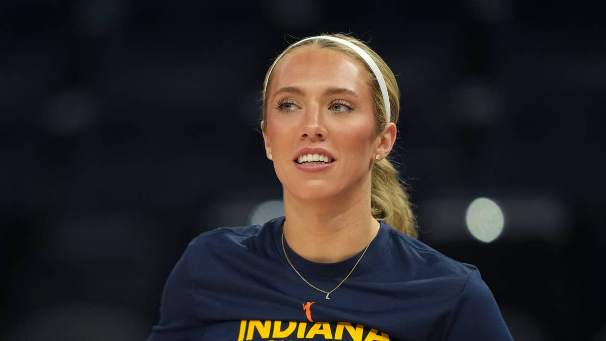 Lexie Hull Flexes Eye-Catching Outfit for Fever-Sparks Game
