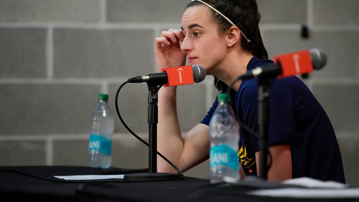 Caitlin Clark Accused Of 'Dodging' Tough Questions From Media