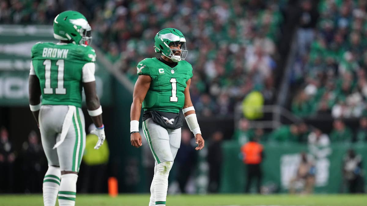 Jalen Hurts Not Concerned With The A.J. Brown Trade Speculation