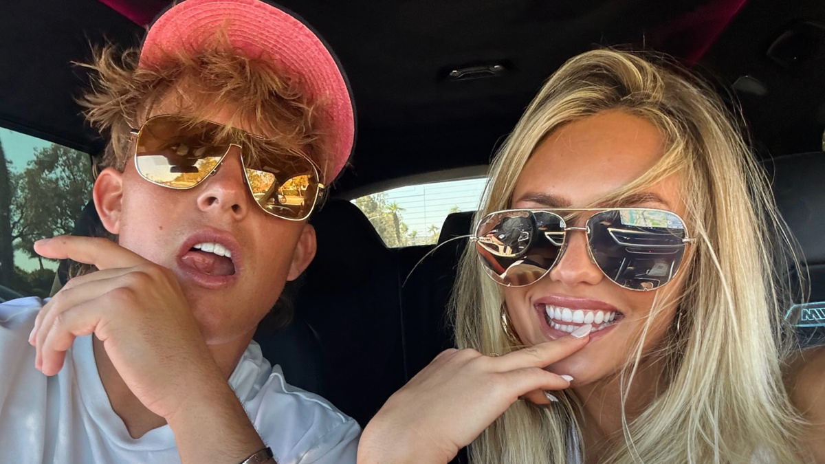 Jaxson Dart's Girlfriend Named Biggest 'Winner' of NFL Offseason