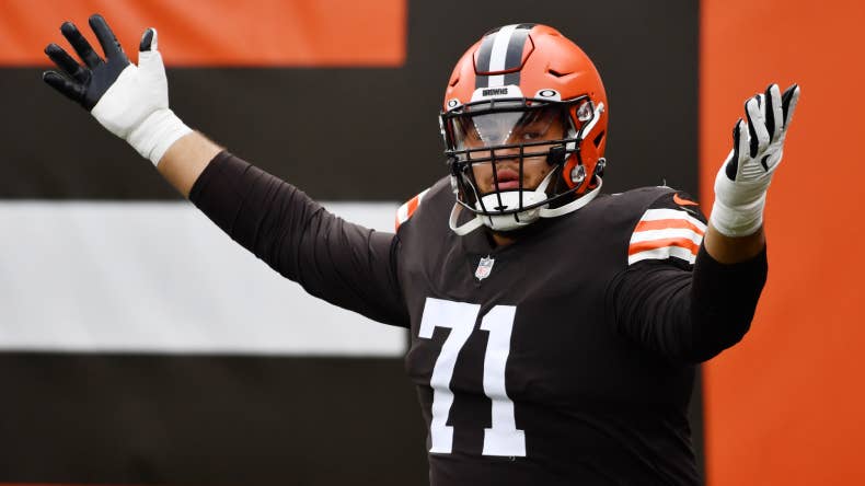 Jedrick Wills Hasn't Played Since 2024, and the Cardinals Could Need Him at Left Tackle Fast