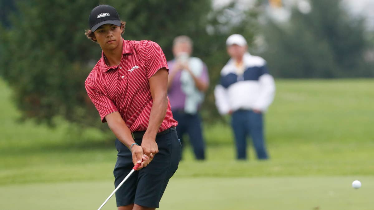 Charlie Woods Showed Great Character After Disastrous Start to Tournament
