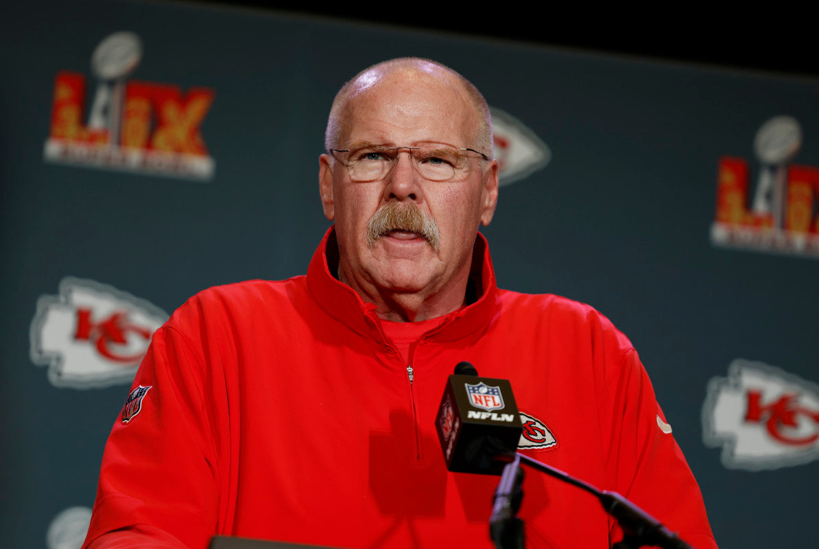 Chiefs Coach Andy Reid's Reaction to Trent McDuffie Trade