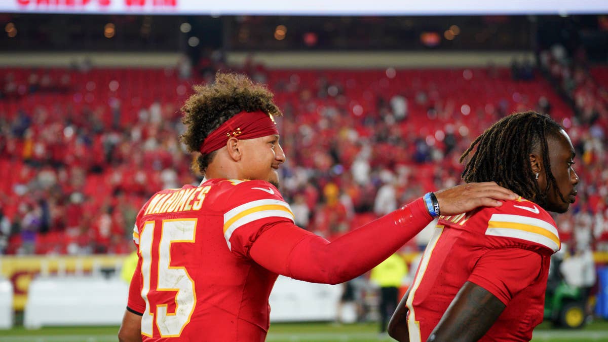 Patrick Mahomes' Comment on Chiefs Teammate Xavier Worthy Causes a Stir