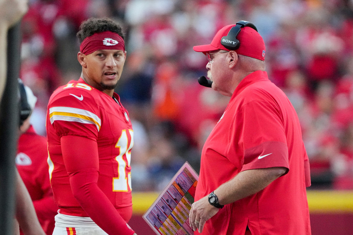 Andy Reid Sends Message on Justin Fields Amid Patrick Mahomes Injury