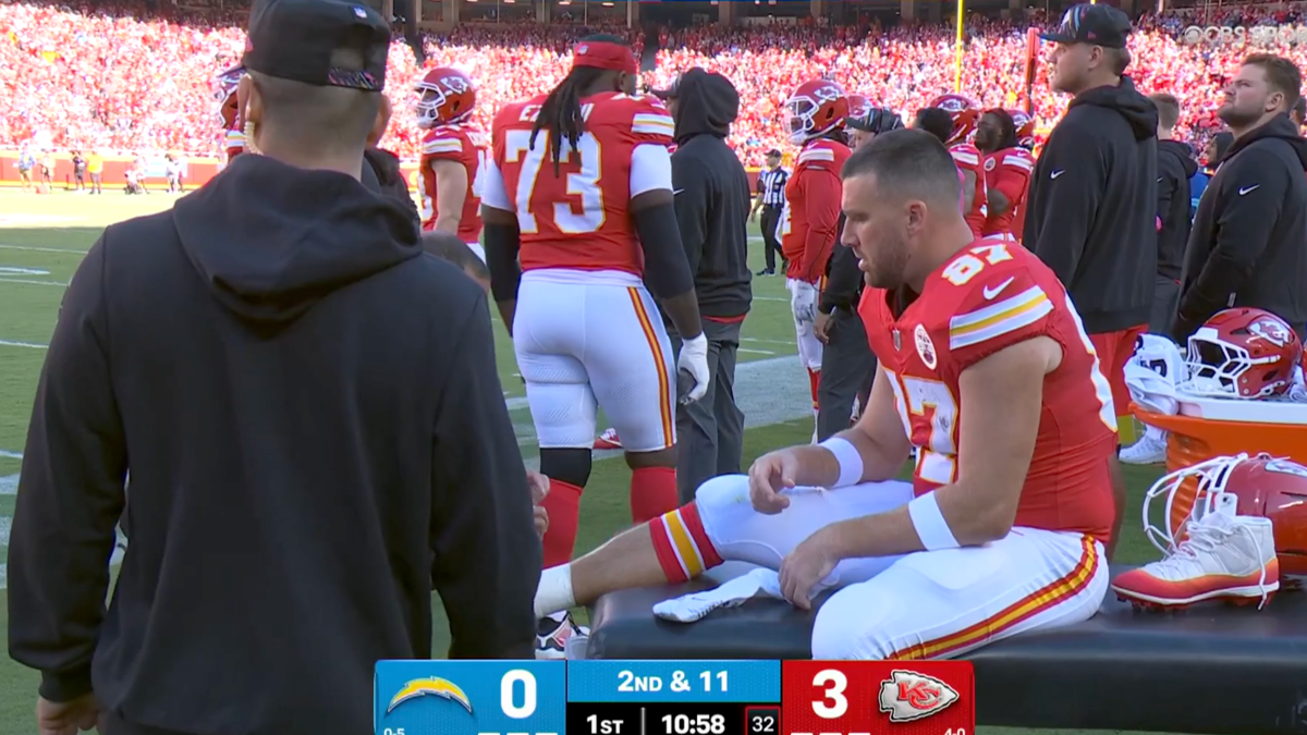 NFL Fans Want Chargers Punished For Injuring Travis Kelce Sunday