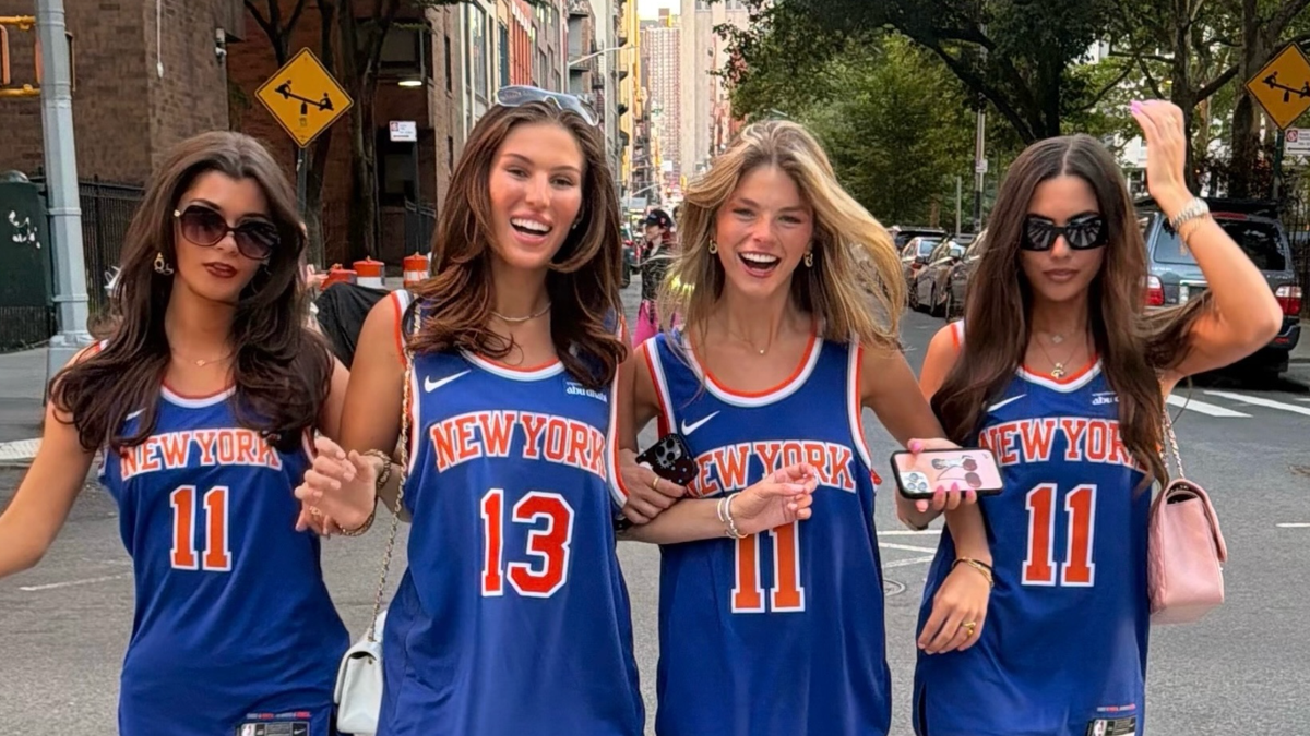 Stunning Knicks Fan Accused Of Wearing 'Inappropriate' Outfit Identified