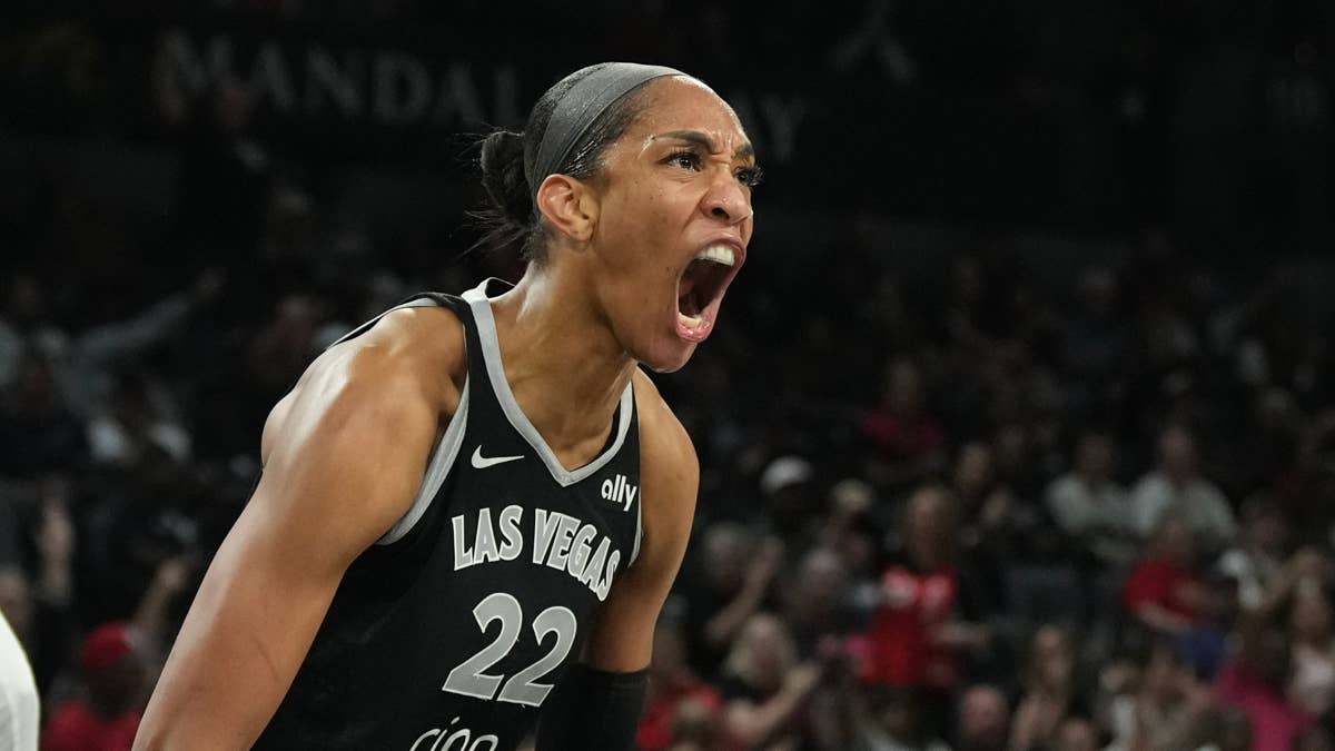 A'ja Wilson Singles Out Sky Star After Aces' 107-99 Win