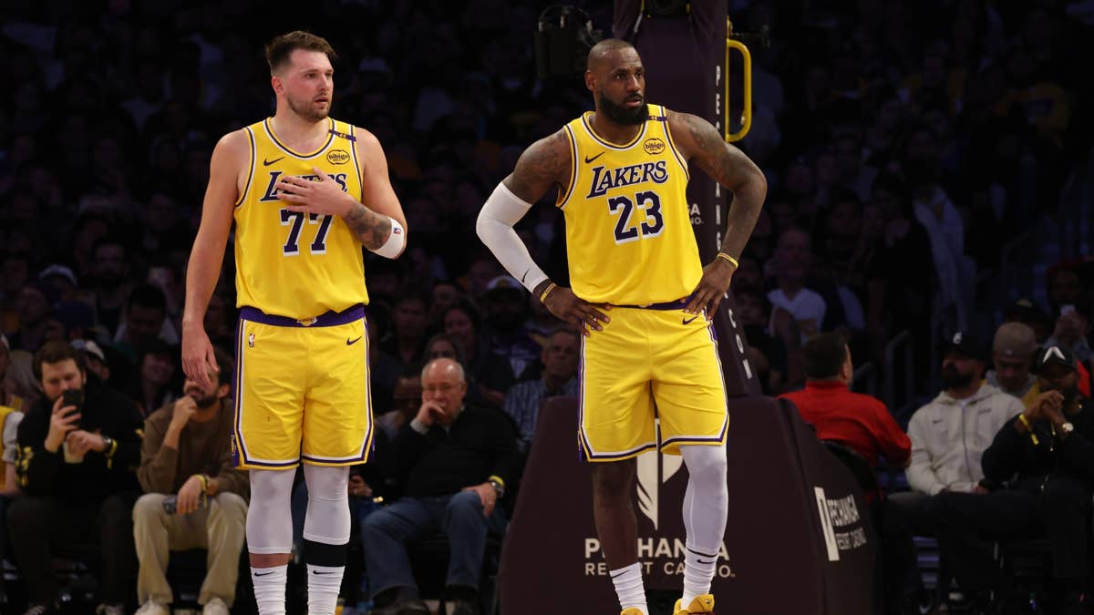 Luka Doncic Reacts To LeBron James Leaving The Lakers