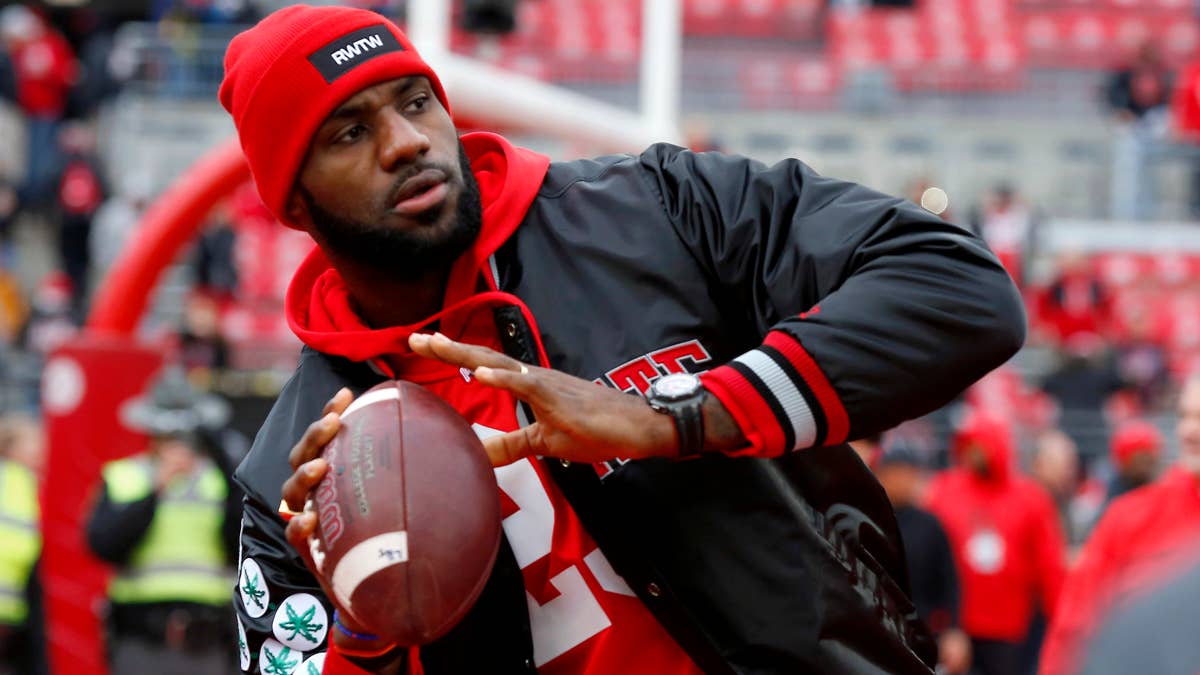 Ohio State Turns to LeBron James Before Week 1 Ball State Game