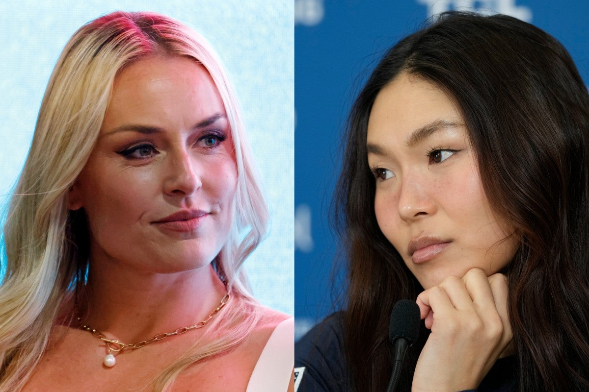 U.S. Skier Lindsey Vonn Reacts to Chloe Kim Development at Winter Olympics