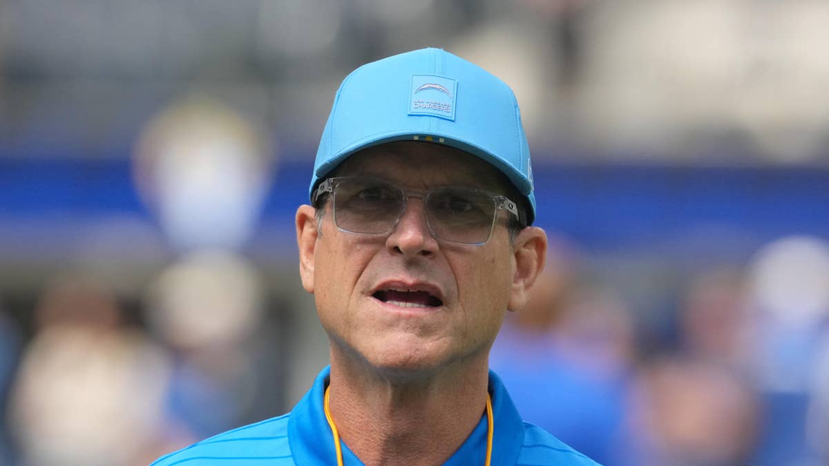 Chargers Coach Jim Harbaugh Makes Brock Purdy Request Ahead of 49ers Game
