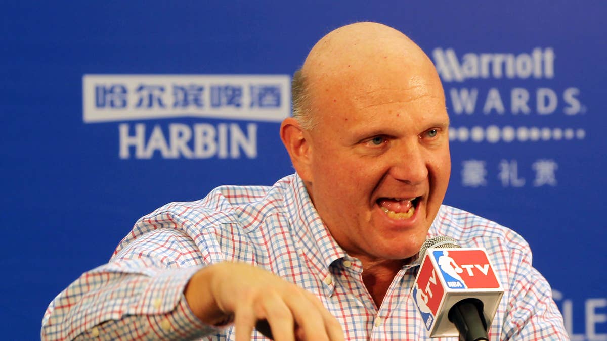 NBA Owners Accused Of Being 'Afraid' Of Steve Ballmer's Money