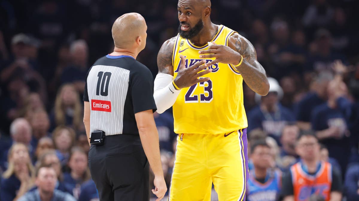 NBA Officials Under Fire After Controversial Lakers-Thunder Game