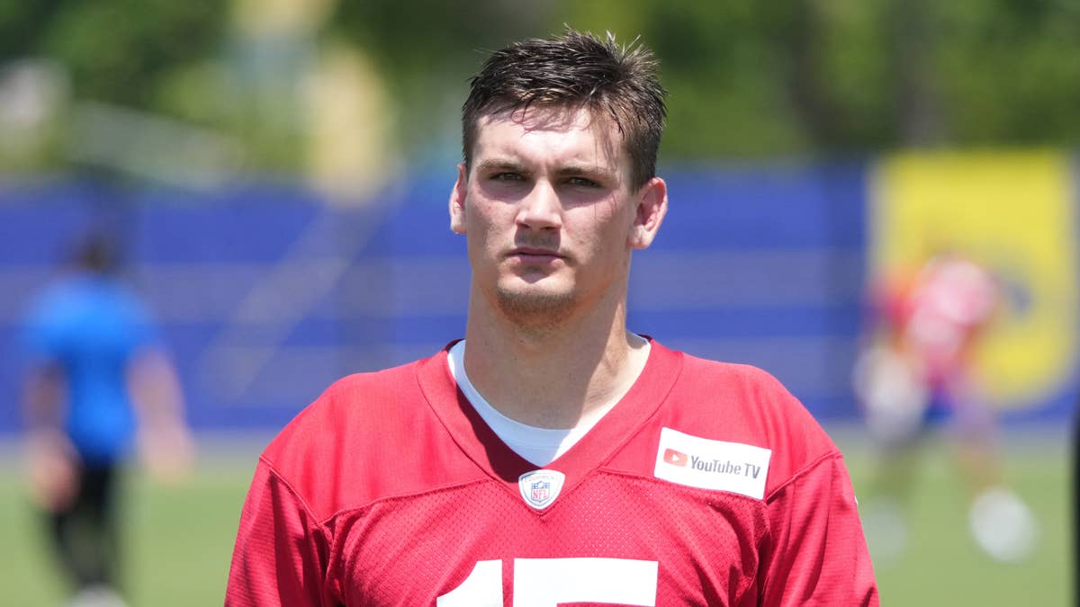 Rams QB Ty Simpson Admits He's 'Probably Annoying' Matthew Stafford