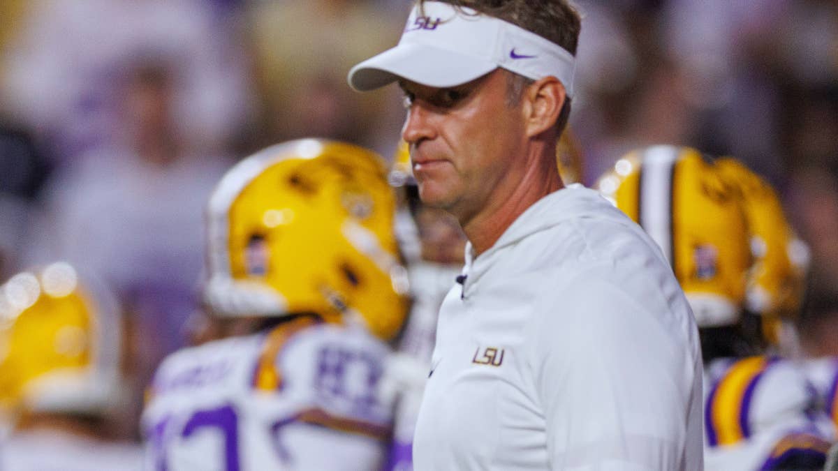 Nick Saban, Lane Kiffin Share Emotional Exchange As LSU Routs Clemson