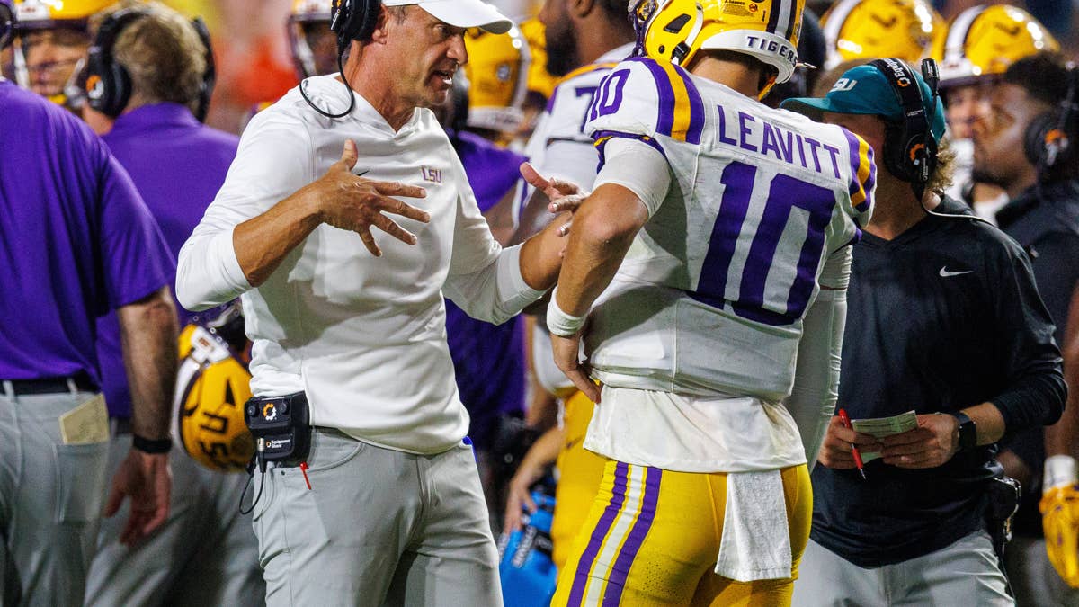 Lane Kiffin 'Mocks' Clemson After LSU’s 51-10 Week 1 Blowout Win