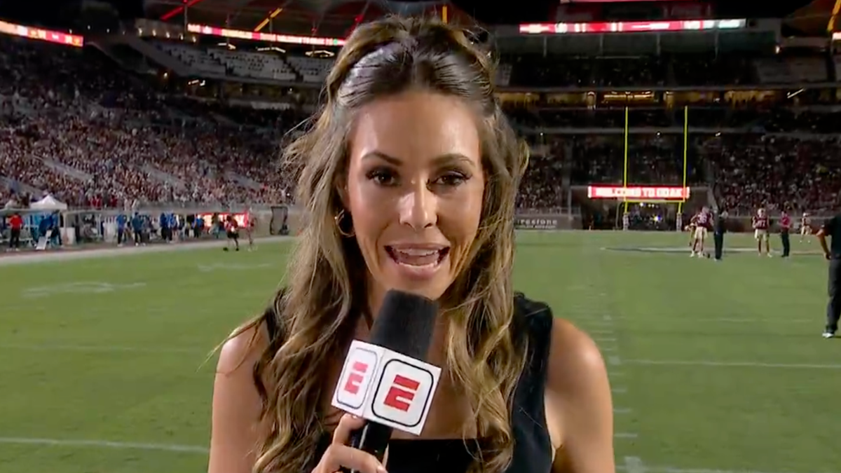 Taylor McGregor Praised For 'Amazing' Sideline Reporting Work Monday Night