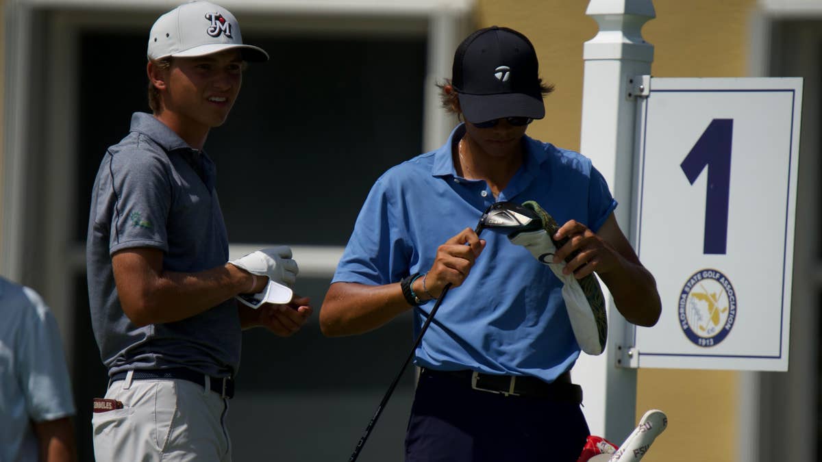 Miles Russell Qualifies for U.S. Open With Charlie Woods on the Bag