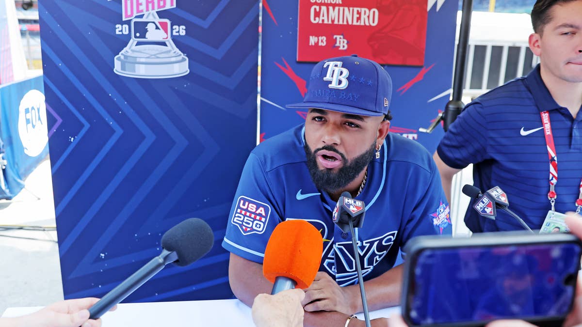 Rays Receive Junior Caminero Injury Update After Exiting All-Star Game