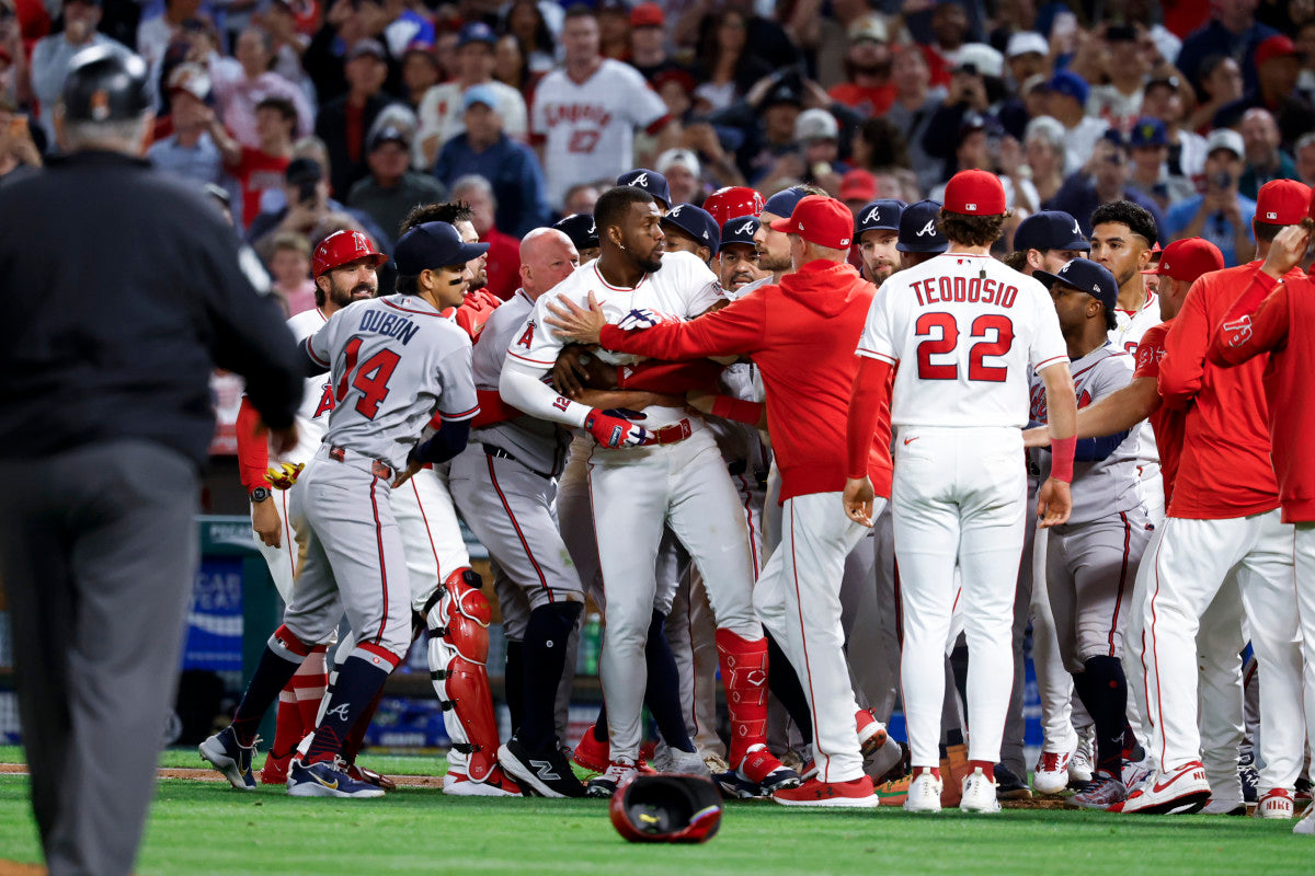 MLB Announces Punishment For Massive Braves, Angels Fight