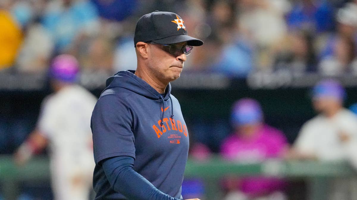 Astros Demote Player After Disastrous Game
