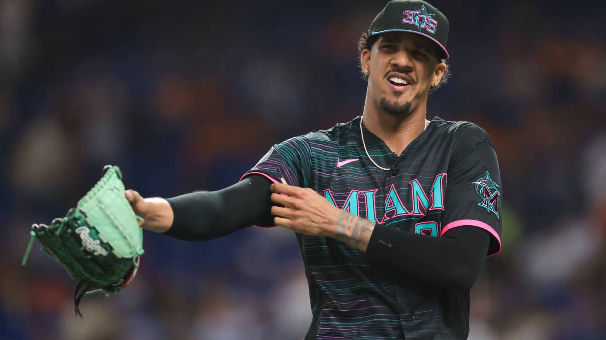 Marlins' Eury Perez Exits Start with Hamstring Injury