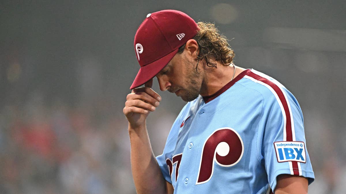 Phillies Make Aaron Nola Announcement After Concerning Exit in Blue Jays Game