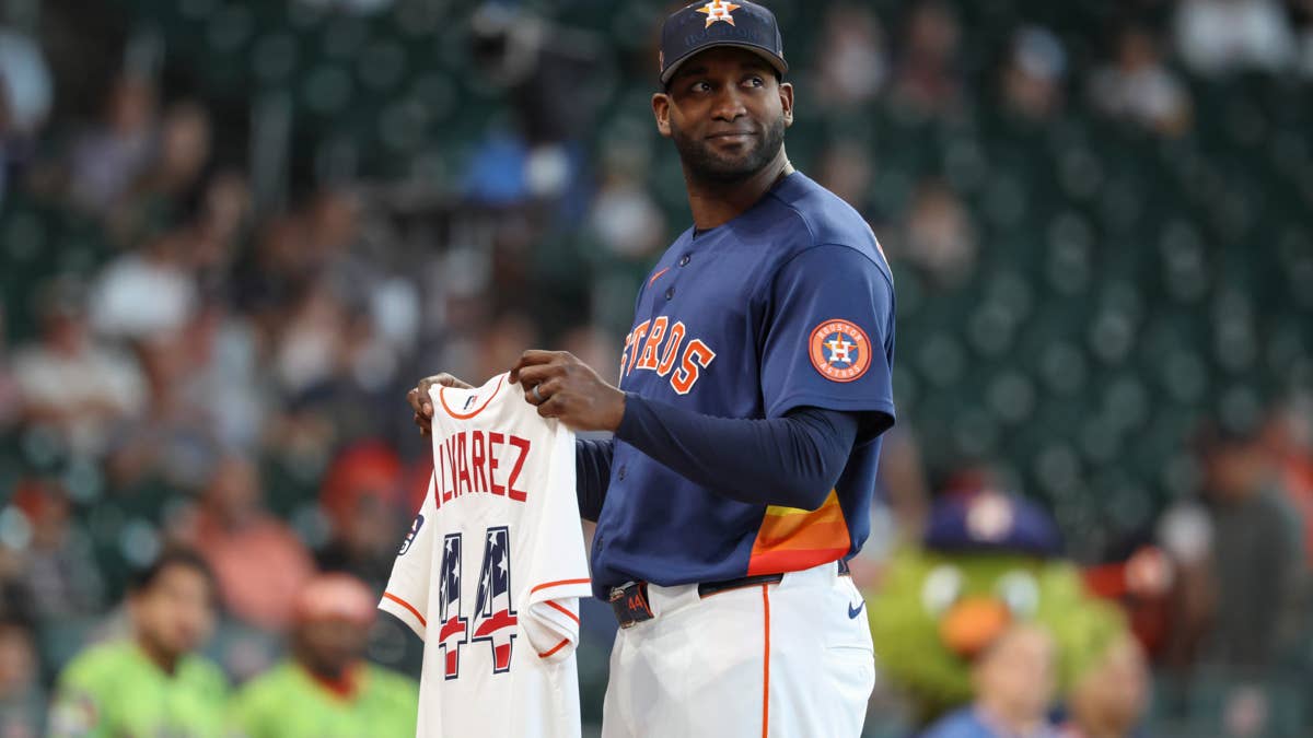 Astros' Yordan Alvarez Takes Home 3rd AL Player of the Week Award