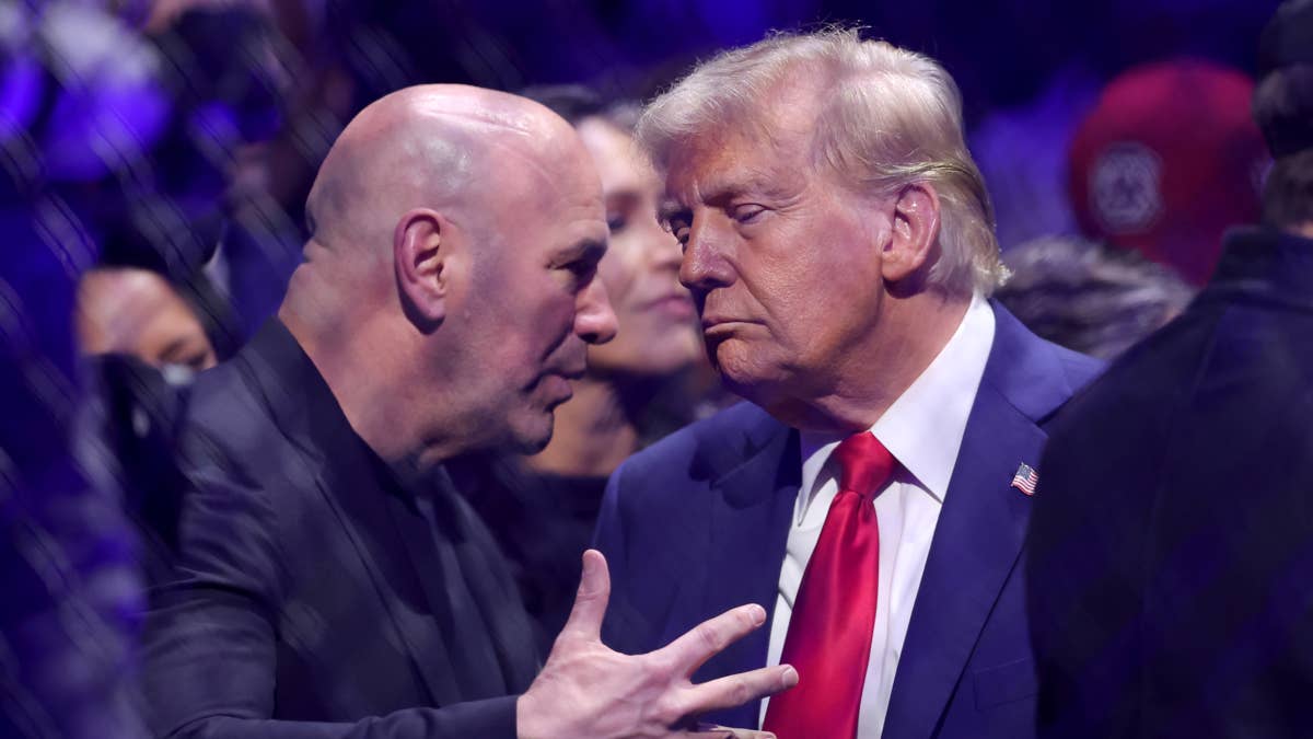 UFC's Crowd Appears to Change Its Opinion of President Trump