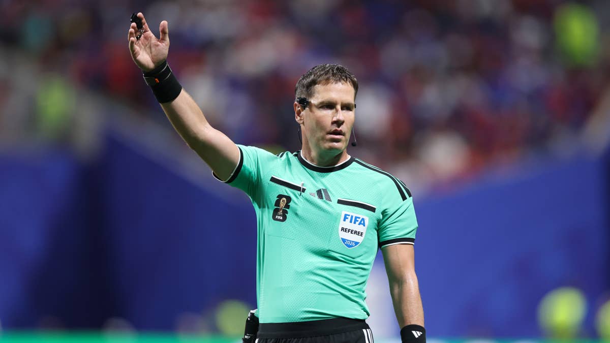 Who Is the Referee In France vs. Sweden World Cup Match?