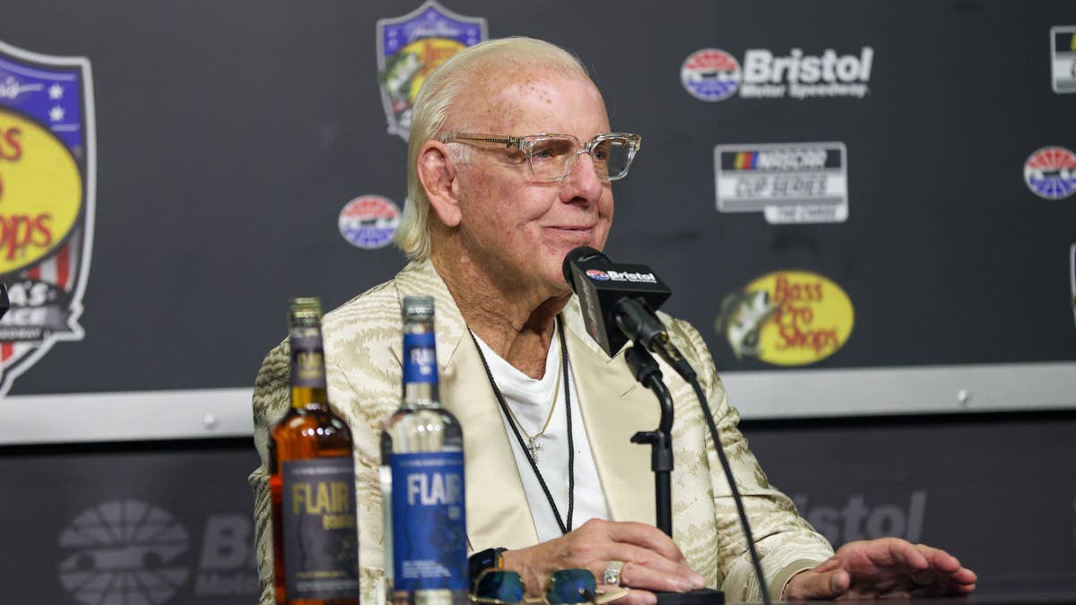Ric Flair Shares New Photo After Scary Fall Sends Him To Hospital