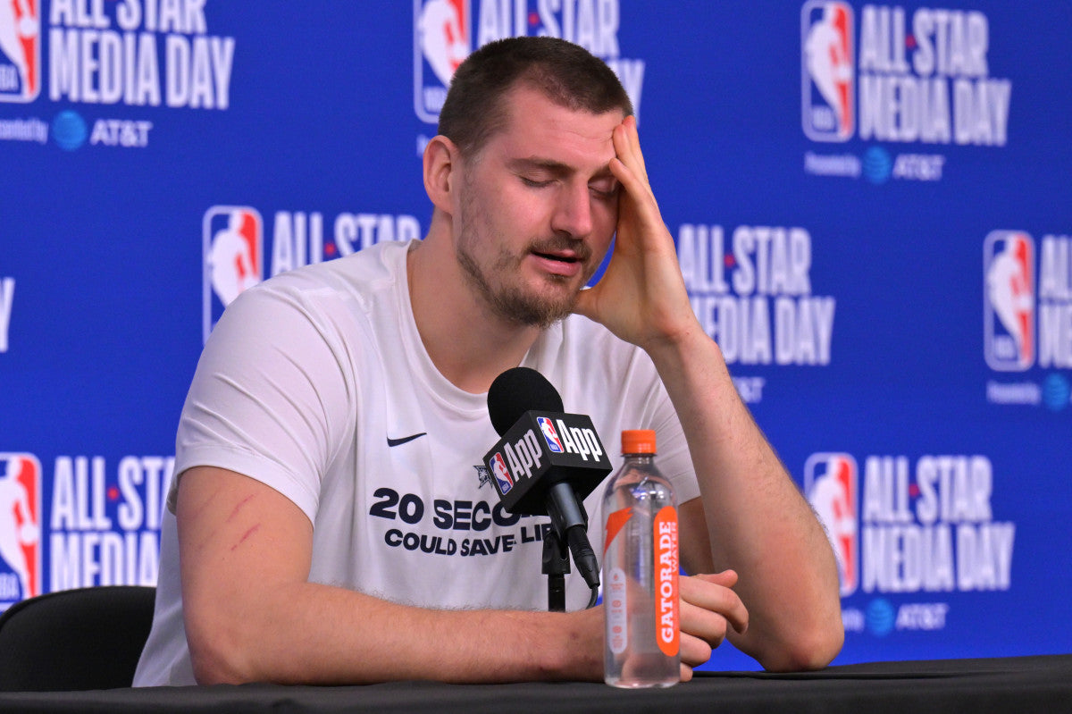 Nuggets' Nikola Jokic Reacts to NBA Narrative About His Attitude