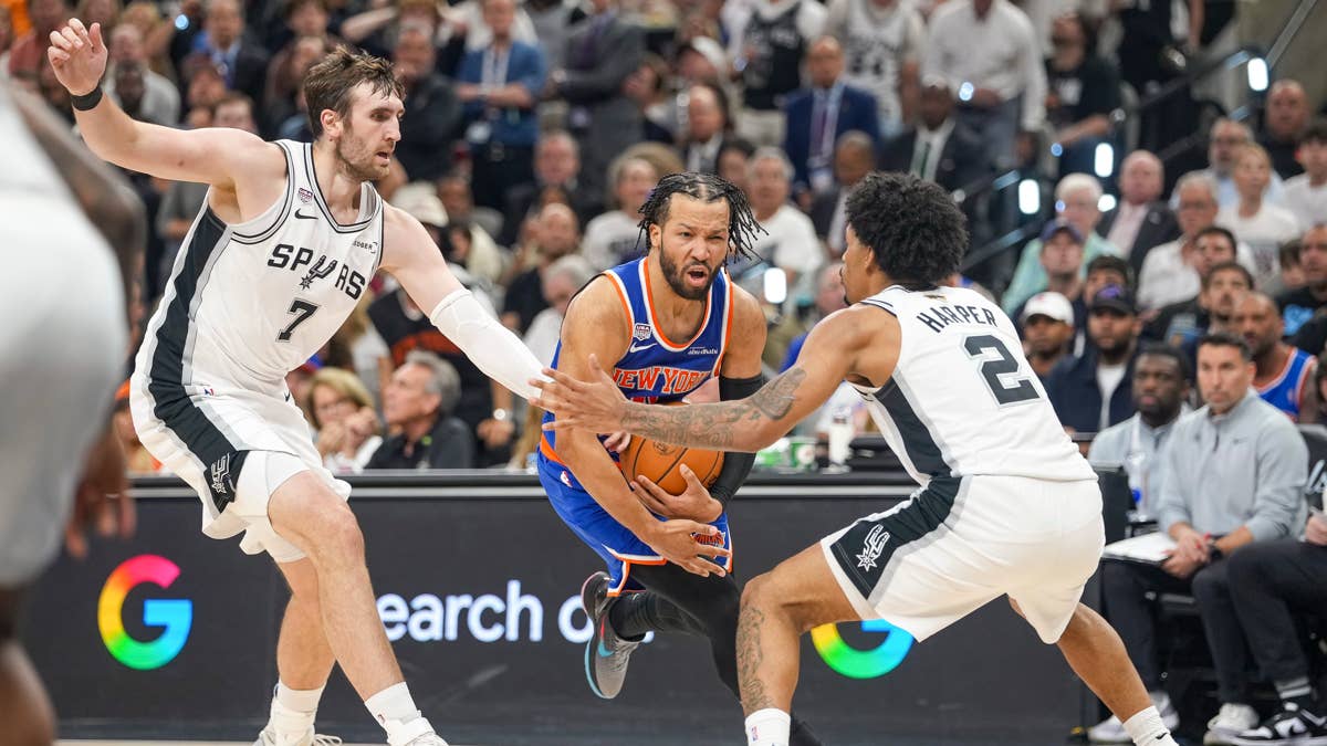 NBA Fans Accused Refs Of 'Rigging' Game 2 For Knicks vs. Spurs