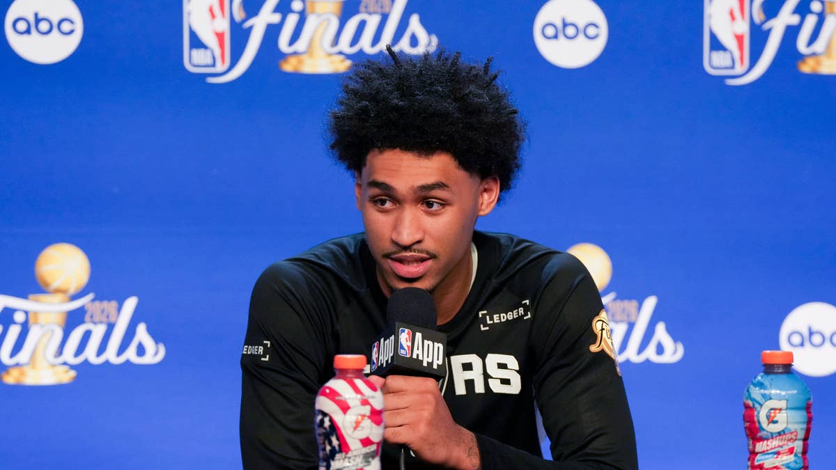 Dylan Harper's Dad, Ron, Rips Behavior Of Fans During NBA Finals