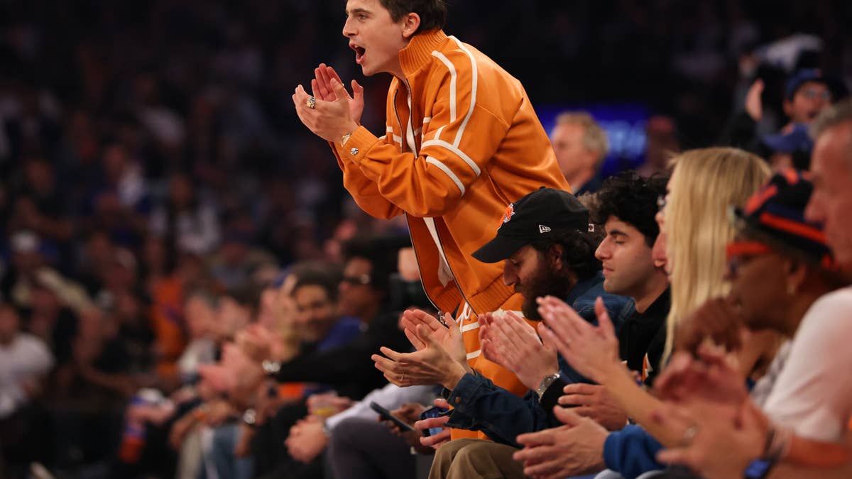 Timothée Chalamet Mocked For Outfit At Game 3 Of The NBA Finals