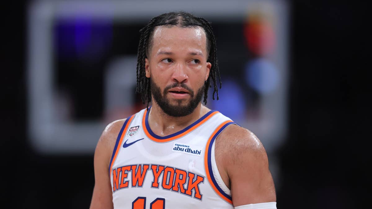 Jalen Brunson's Emotional Postgame Moment With Father Draws Attention After NBA Finals Win