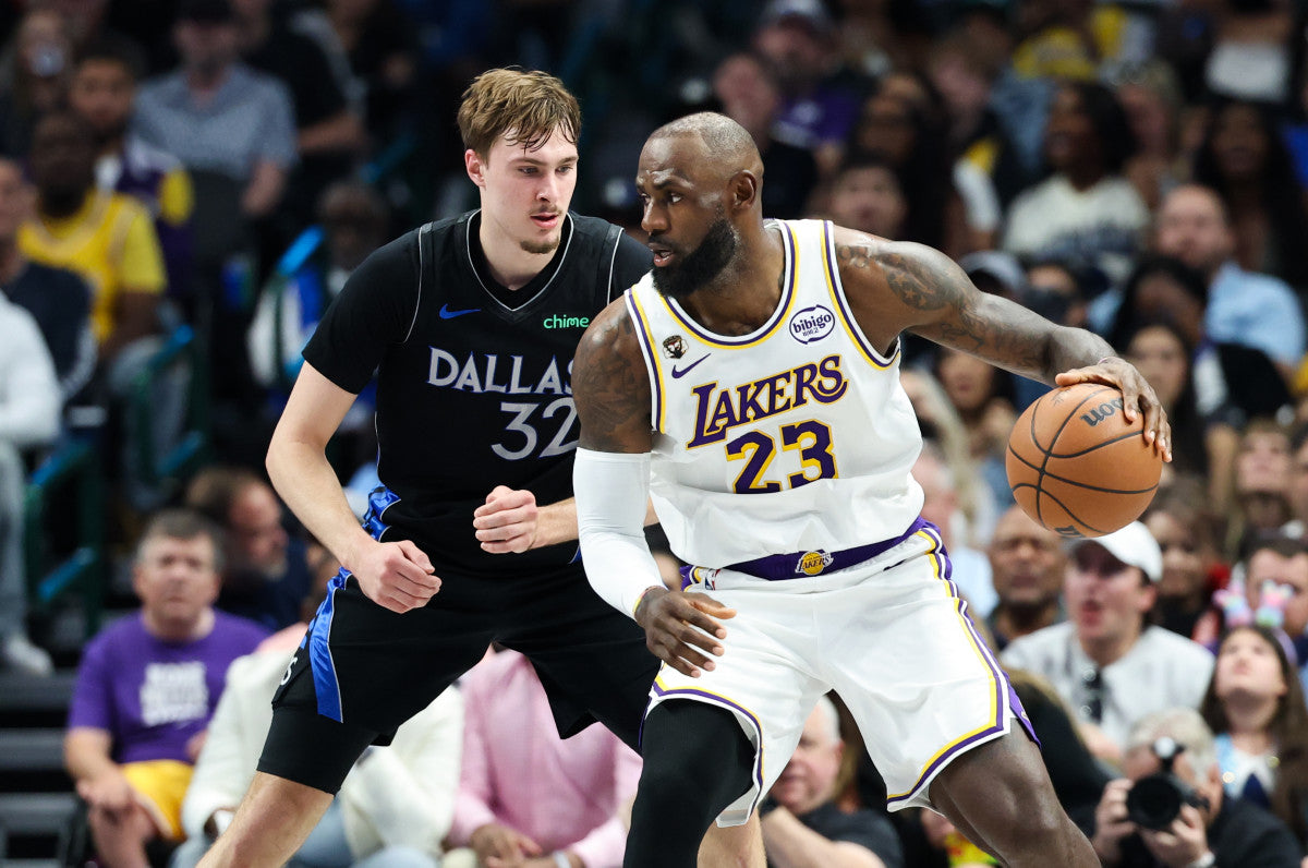LeBron James Reacts To Cooper Flagg's Historic Performance In Lakers-Mavericks