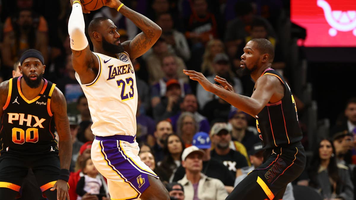 Lakers' LeBron James Sends Clear Kevin Durant Message After Game 2 Win