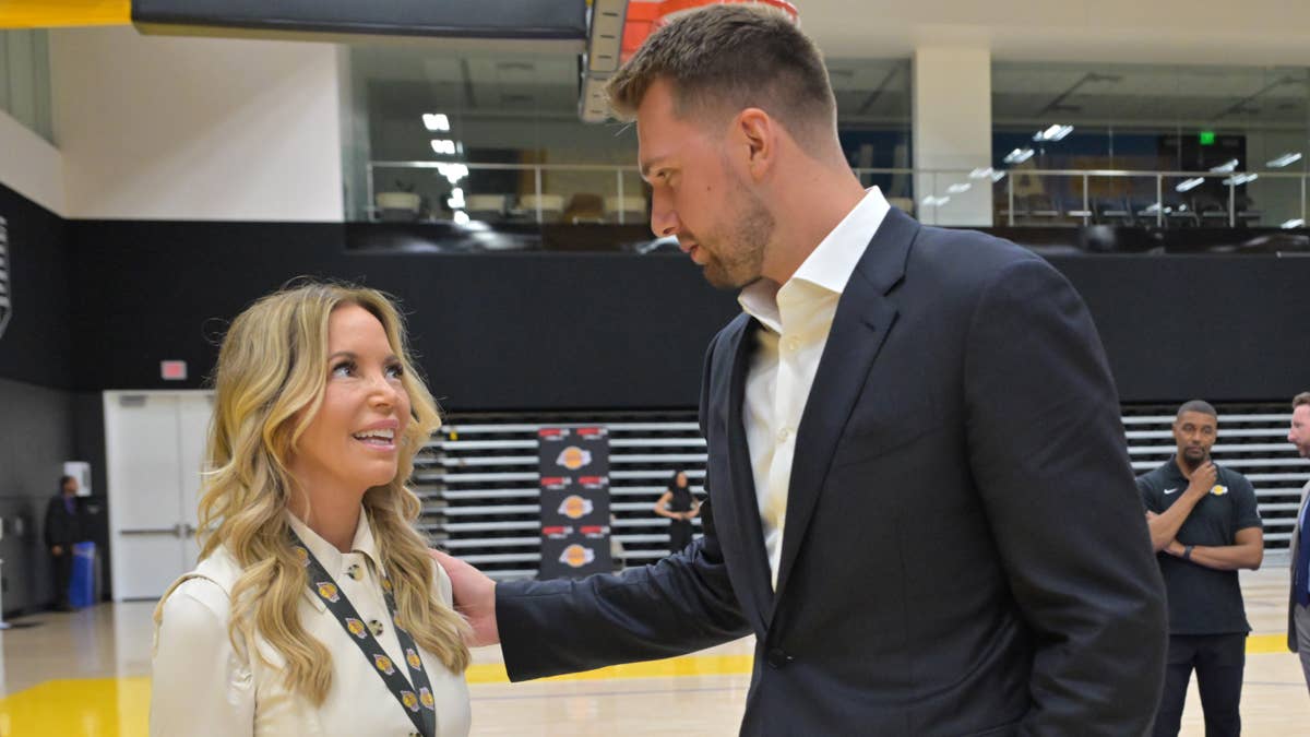 Lakers Owner Jeanie Buss Shares Emotional Luka Doncic Story Involving Kobe Bryant and Gigi