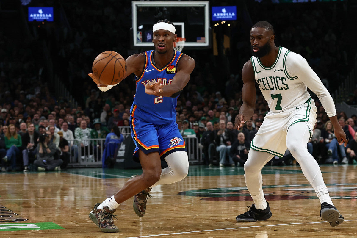 Fans React As Jaylen Brown Gives Shai Gilgeous-Alexander ‘A Dose of His Own Medicine’