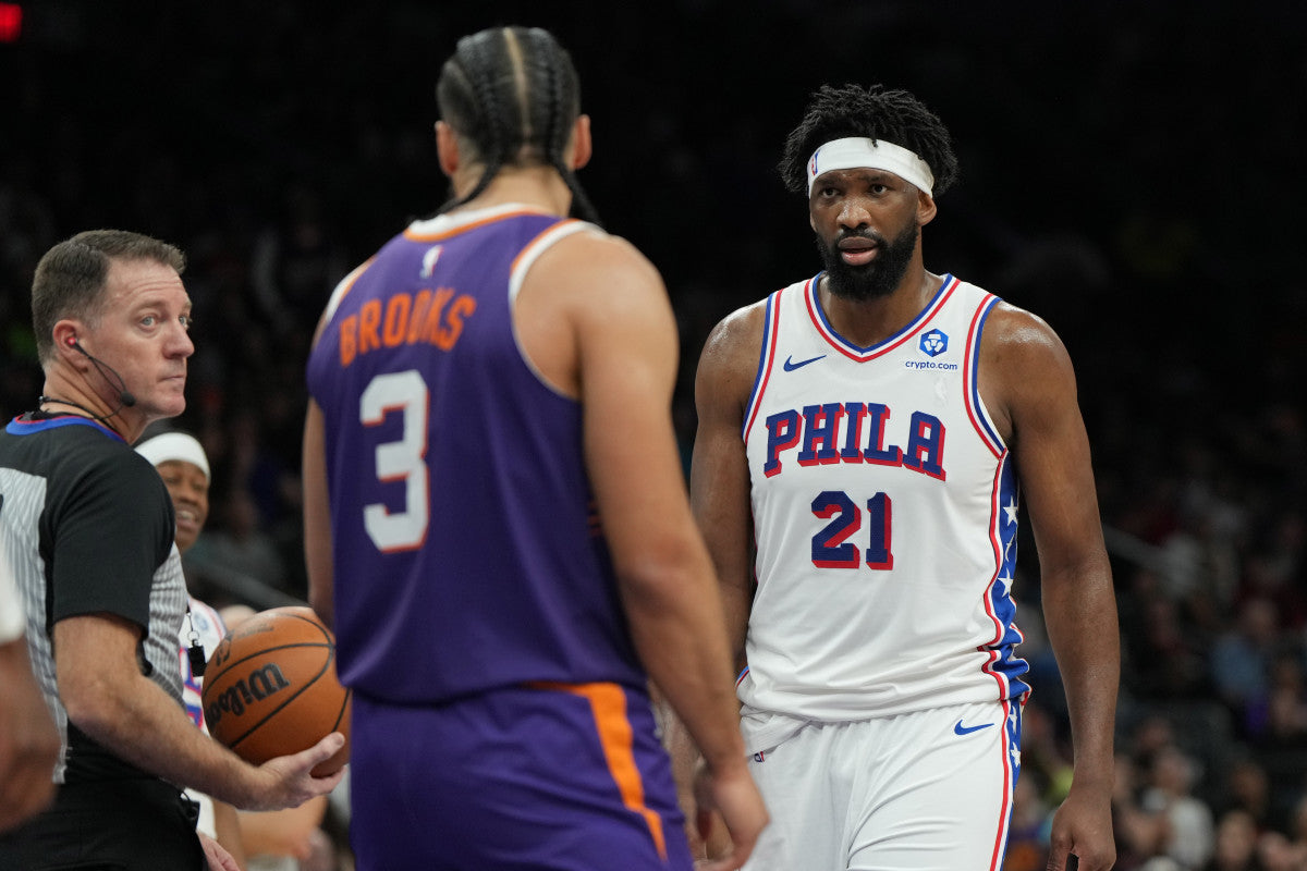Suns' Dillon Brooks Throws Shade at Joel Embiid, Criticizes NBA Officials