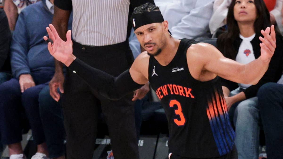 Josh Hart Had the Perfect Reaction to Knicks Going up 2-0 vs. Spurs