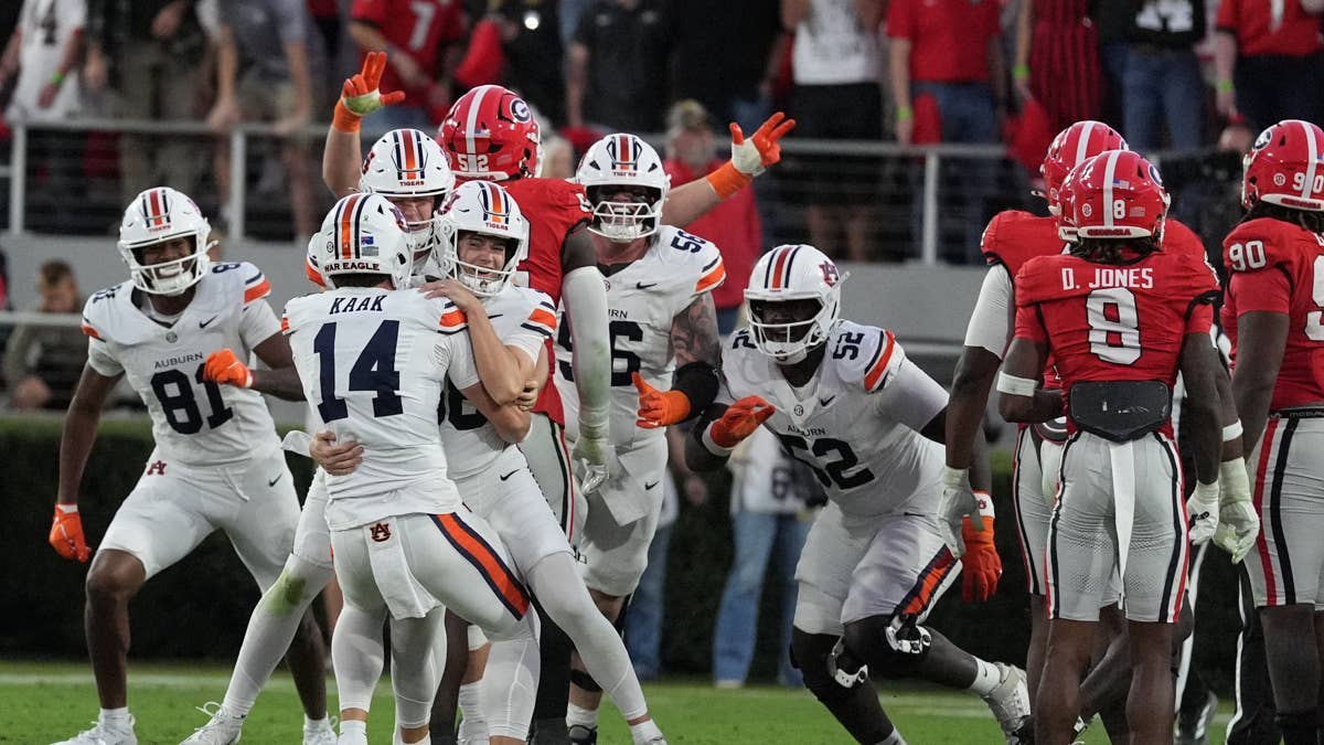 No. 1 Georgia Upset By Unranked Auburn, SEC Title Picture Now In Chaos