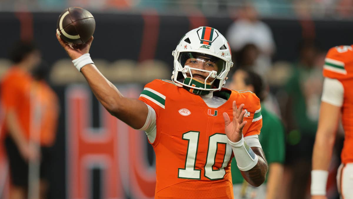 Darian Mensah becomes first Miami player in 30 seasons with 3 passing TDs, rushing score in first half as Hurricanes improve to 4-0