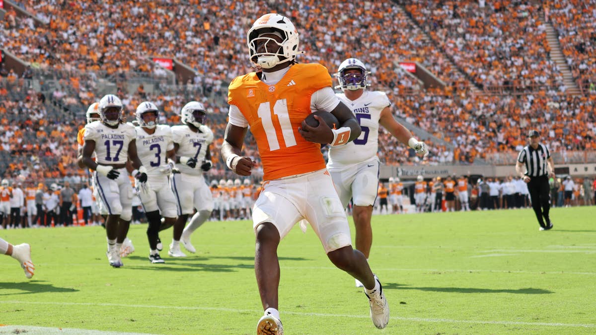 Fabulous Freshman Faizon Brandon Gives Tennessee a Fighting Chance vs. No. 1 Texas
