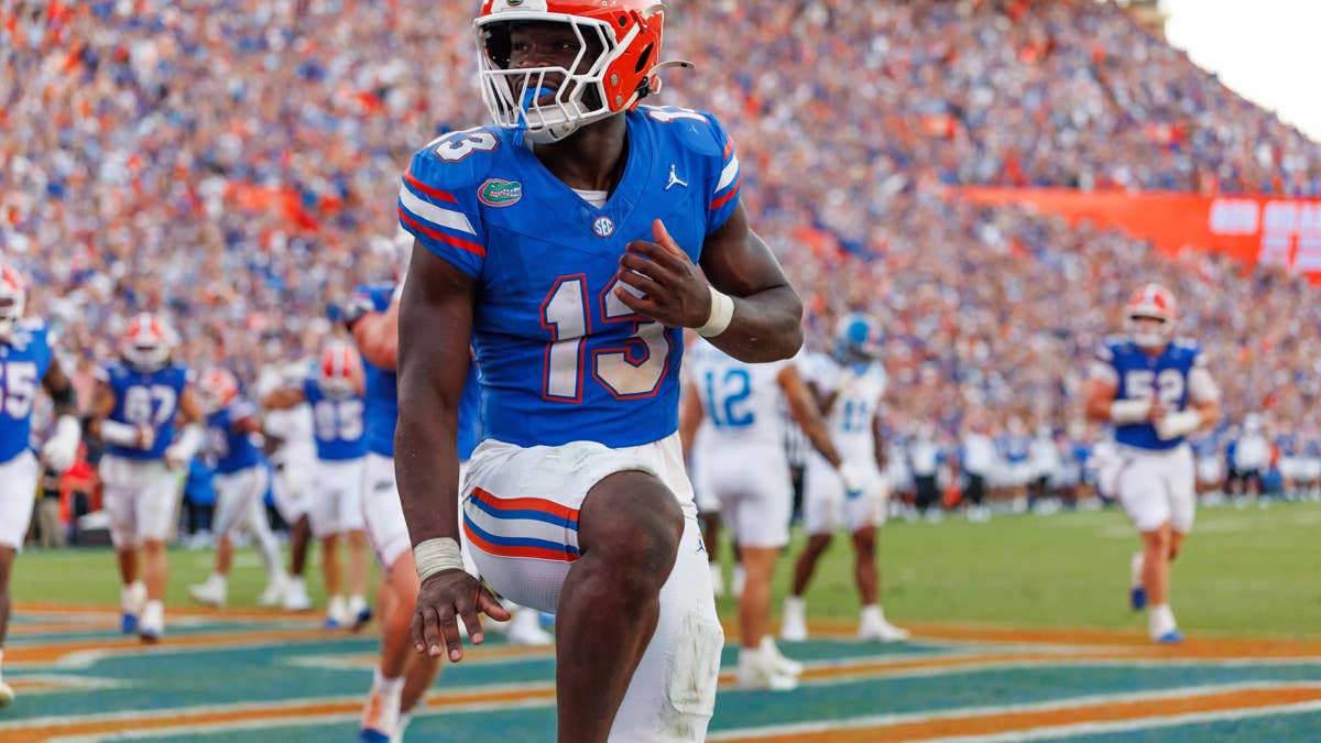 Florida RB Jadan Baugh sends defiant message after he hits Heisman pose during 3-TD game vs. No. 4 Ole Miss