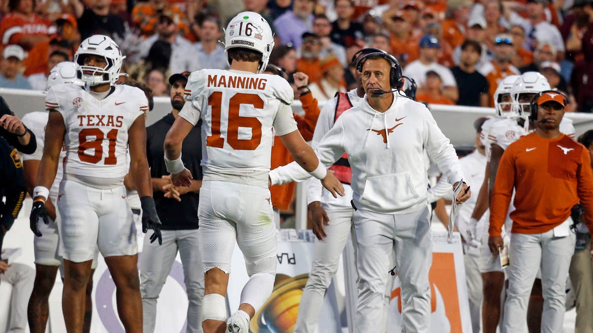 Steve Sarkisian Admits That Arch Manning Likes To Talk Trash
