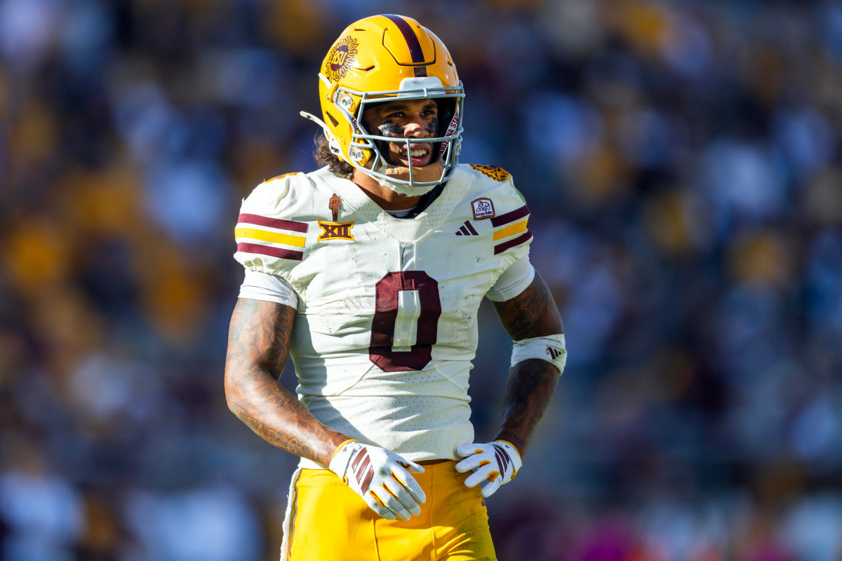 Arizona State WR Jordyn Tyson Makes Questionable NFL Combine Decision