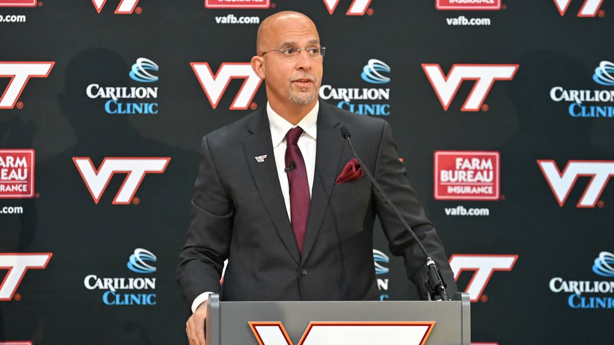 Virginia Tech's James Franklin Reacts to Landing 1,600-Yard Running Back